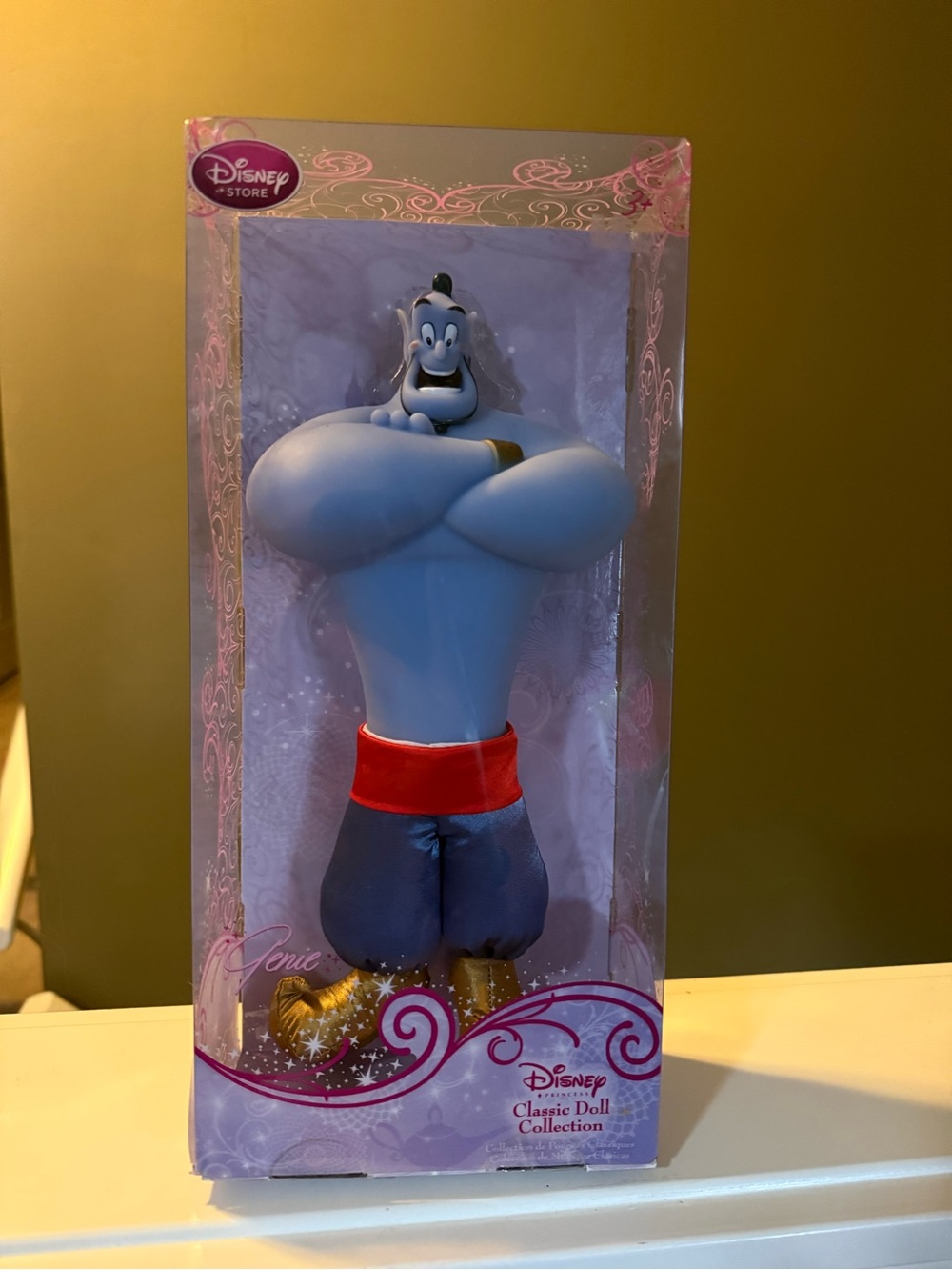 New in box Disney Store Genie Classic Doll